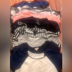 COPY - 11 short sleeve t shirts  mostly size S/M but various sizes and brands